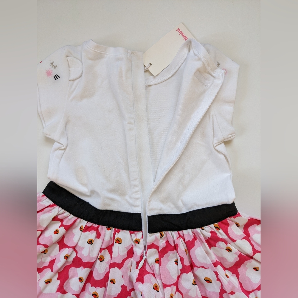 NWT Catimini cherry blossom dress - Picture 2 of 7